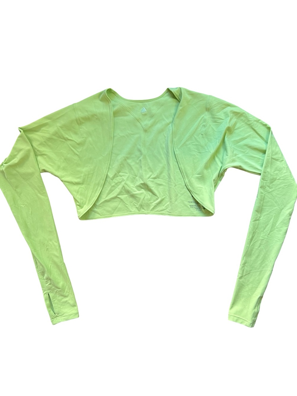 Vitality Cloud II Shrug Lime Green Medium - Picture 4 of 6